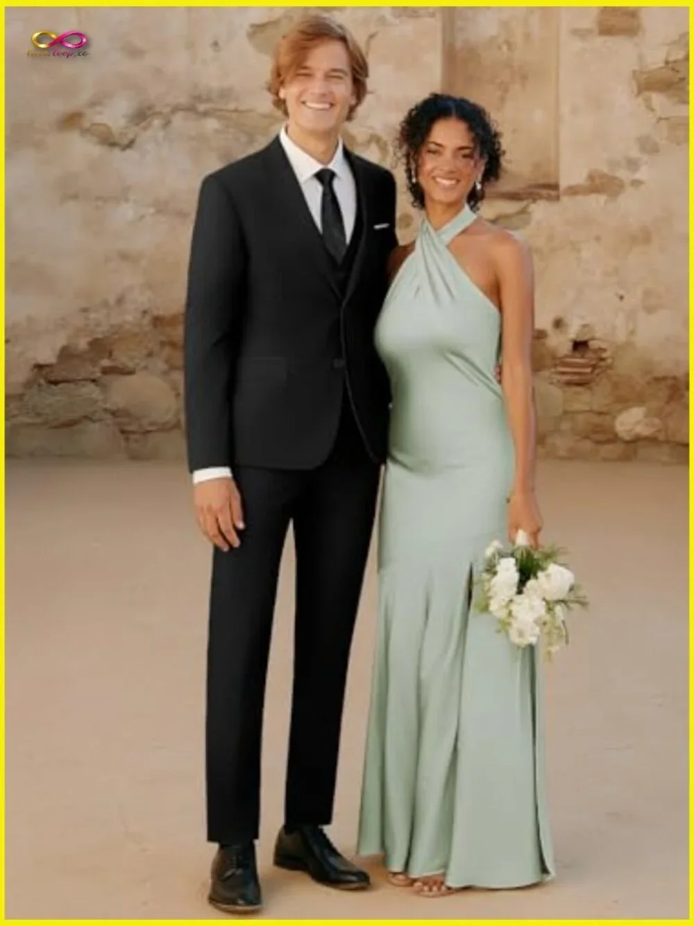 Slim Fit 3-Piece Suit Set Formal Wedding Prom Business Tuxedo Classic